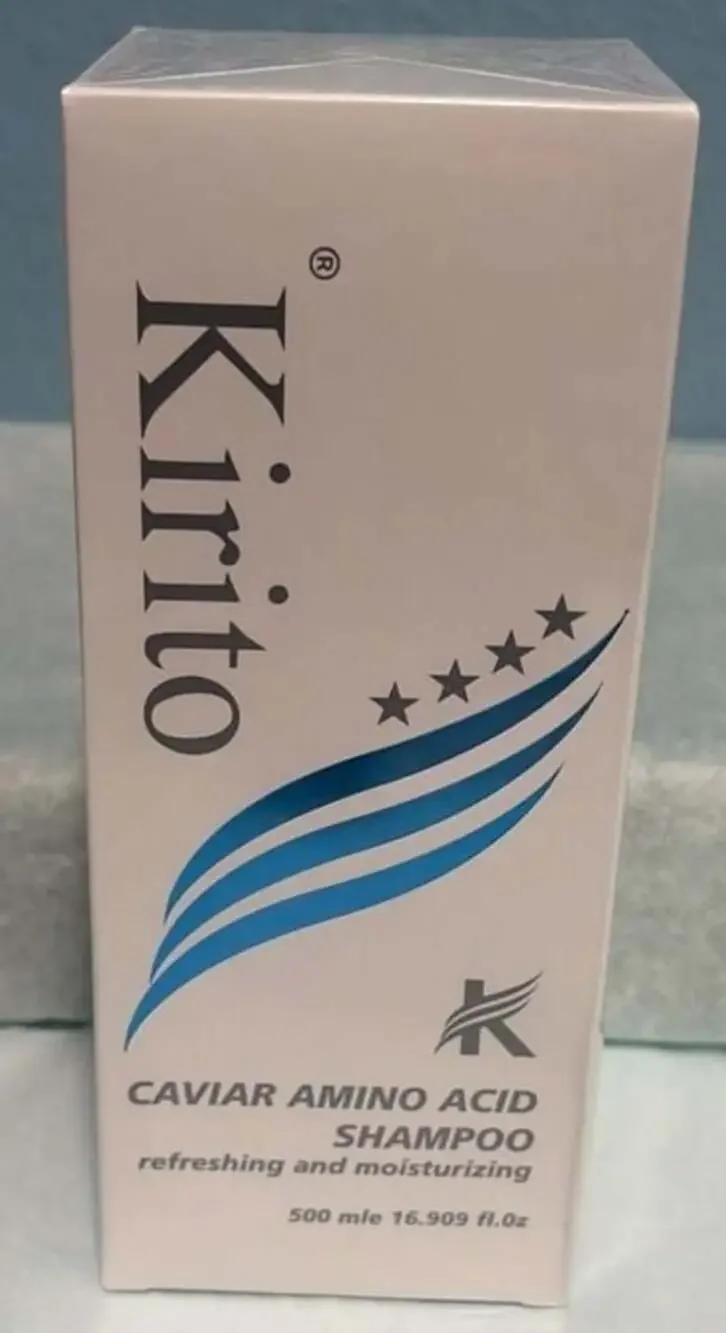 Kirito Caviar Amino Acid Shampoo Refreshing and Moisturizing 500ml 16.909 fl.oz